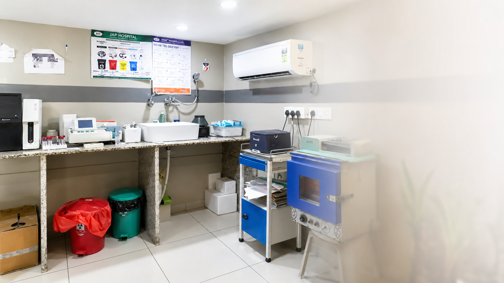 Diagnostic and patient-care support at JAP Hospital