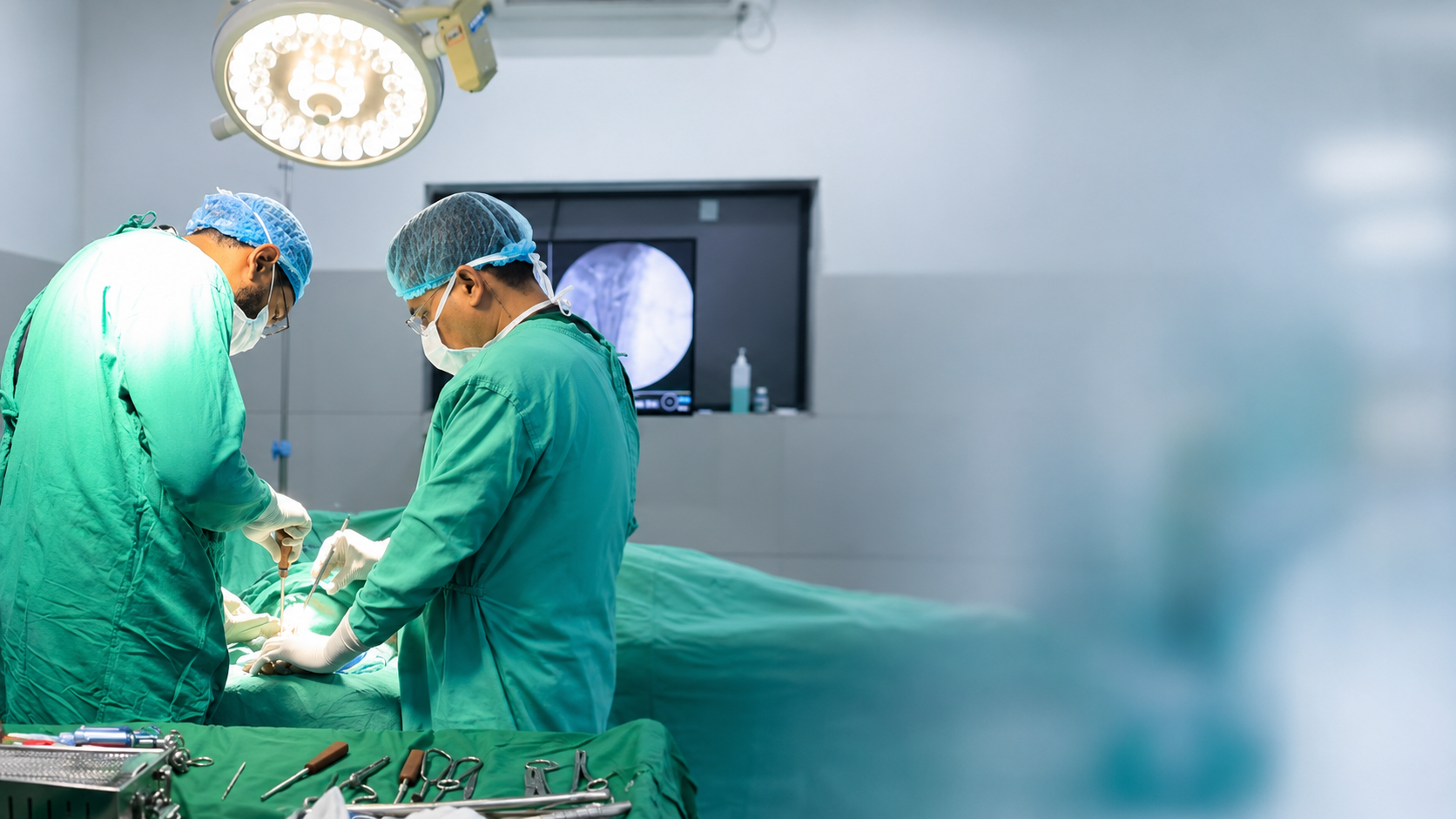 Modern spine surgery care at JAP Hospital